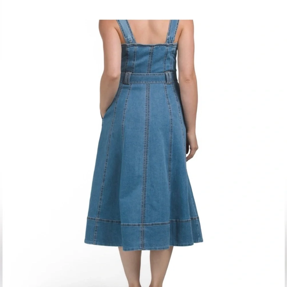 Spring 🌺 NWT HOUSE OF HARLOW MIDI DENIM DRESS 6
🚨 My prices are firm no discount - Picture 11 of 12